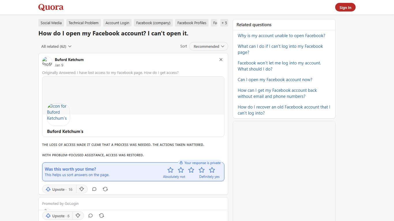 How to open my Facebook account - Quora
